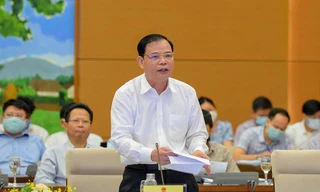 Bộ trưởng NN&PTNT Nguyễn Xuân Cường. Ảnh Như Ý