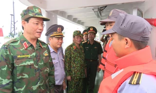 Phó chủ nhiệm Tổng cục Chính trị - Thượng tướng Trần Quang Phương. Ảnh IT