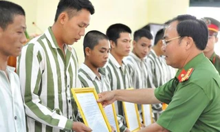Tổ chức tha người được đặc xá theo quyết định của Chủ tịch nước vào ngày 1/9
