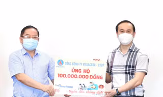 Viglacera góp 100 triệu đồng ‘Cùng Tiền Phong tiếp sức tuyến đầu chống dịch COVID-19’