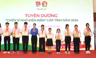 Tuyên dương 30 gương 'Chiến sĩ nhỏ Điện Biên' tiêu biểu của Đắk Lắk
