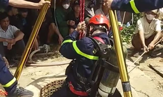Ngạt khí dưới giếng, hai anh em ruột tử vong