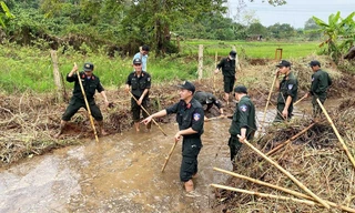 Nghĩa tình Cảnh sát cơ động và những cuộc hành quân dã ngoại nơi buôn làng 