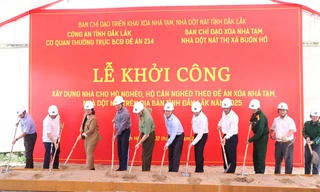 Đắk Lắk phấn đấu xây mới trên 4.200 căn nhà hỗ trợ hộ nghèo, cận nghèo trong năm 2025