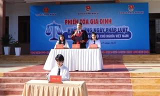 Tuyên truyền pháp luật cho đoàn viên, thanh niên Đắk Lắk qua phiên tòa giả định