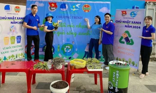 Biến rác thải nhựa thành khu vui chơi và chung tay bảo vệ môi trường