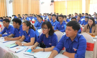 Cán bộ đoàn ở Tây Nguyên tham gia bồi dưỡng Bí thư Đoàn xã