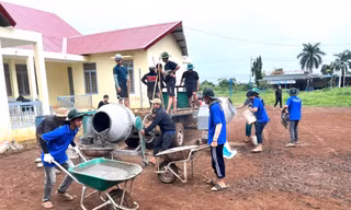 Tuổi trẻ Đắk Lắk thực hiện trên 500 công trình thanh niên, làm lợi hơn 12 tỉ đồng