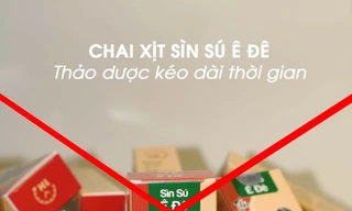 Lật tẩy cao thảo dược ‘dỏm’ Sìn Sú Ê Đê