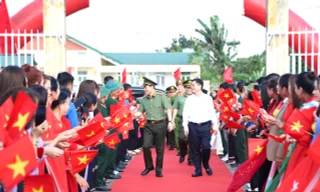 Bộ trưởng Bộ Công an dự Ngày hội Đại đoàn kết toàn dân tộc tại tỉnh Đắk Lắk