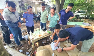 Cất giấu ma tuý khắp nghĩa trang