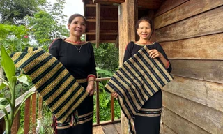 Nhà sàn mơ ước của các nghệ nhân dệt thổ cẩm H’ra Ea H’Ning 