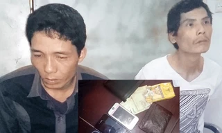 Hai đối tượng móc túi và tang vật liên quan