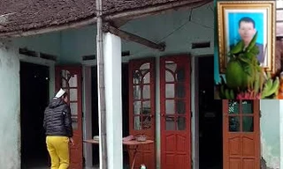 Ngôi nhà xảy ra án mạng đau lòng.