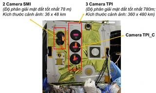 Vệ tinh 'Made in Vietnam' MicroDragon gửi những hình ảnh đầu tiên