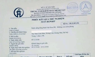 Nước uống nhiễm khuẩn: Phụ huynh yêu cầu tẩy chay nhãn hàng Việt Xưa