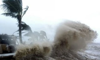 Vùng thấp gây ra mưa dông và gió giật mạnh ở vùng biển giữa và nam Biển Đông cũng như vùng biển từ Bình Thuận đến Cà Mau. Ảnh minh họa.