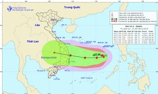 Ông Mai Văn Khiêm, Giám đốc Trung tâm Dự báo Khí tượng Thủy văn Quốc gia.
