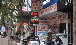 Các đại lý sim thẻ sẽ bị thanh tra từ tháng 10/2019. Ảnh minh họa.