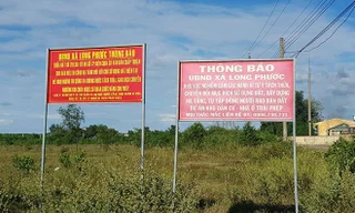 Dự án ma của Alibaba tại tỉnh Đồng Nai. Ảnh: Báo Đồng Nai.