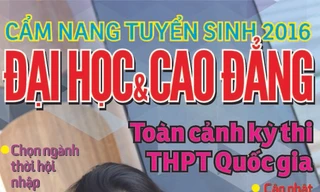 Bìa cuốn: Cẩm nang tuyển sinh 2016
