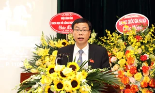 Đồng chí Lê Xuân Định, Thứ trưởng Bộ Khoa học và Công nghệ được bầu làm Bí thư Đảng ủy Bộ Khoa học và Công nghệ nhiệm kỳ 2020-2025.