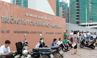 Trường THPT Chuyên Hà Nội Amsterdam sẽ loại học sinh trung bình và tuyển bổ sung.