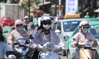 Hôm nay tiếp tục nắng nóng hơn 40 độ