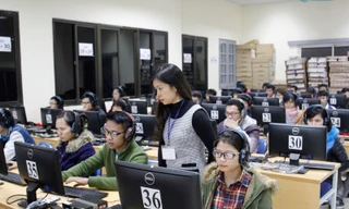 Các phần thi được đánh giá theo thang điểm từ 0-25 điểm.