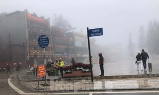 Sa Pa nhiệt độ giảm sâu kỷ lục vào hôm nay (19/9).