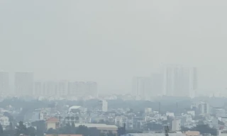 Sương mù ở TPHCM do ô nhiễm nghiêm trọng
