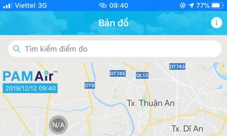 Ô nhiễm không khí nghiêm trọng tại TPHCM sáng nay, theo ghi nhận của PAMAir