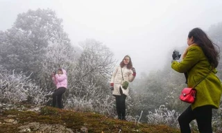 Không khí lạnh liên tiếp tràn xuống, có thể xuất hiện băng giá ở vùng núi