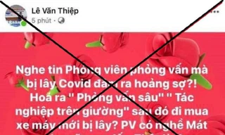 Luật sư Lê Văn Thiệp bị phạt 8 triệu đồng vì xúc phạm nhà báo