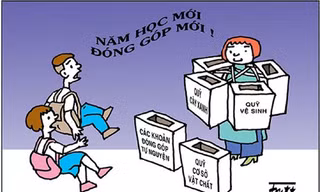 Hà Nội yêu cầu công bố đường dây nóng để phụ huynh tố lạm thu.