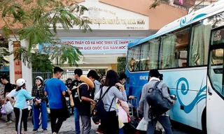 Học sinh tham gia hoạt động trải nghiệm ở Đà Lạt