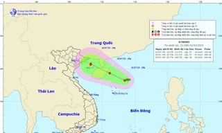 Dự báo đường đi và vùng ảnh hưởng của ATNĐ