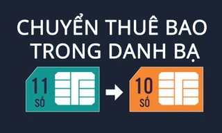 11 số về 10 số: Không phải lưu lại số điện thoại trên danh bạ