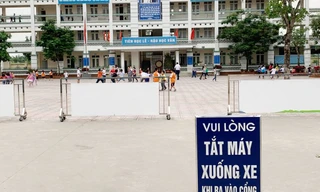 Phiếu đánh giá giao nhận thực phẩm ngày 3/4 của trường này