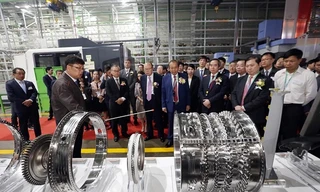 Khánh thành nhà máy sản xuất động cơ máy bay 200 triệu USD ở Hòa Lạc