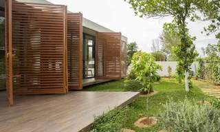 Nhà 1 tầng chống nóng, lọc bụi và cản tiếng ồn ở Quảng Nam khiến ai nhìn cũng mê