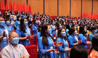 Hình ảnh phiên bế mạc Đại hội đại biểu phụ nữ toàn quốc lần thứ XIII