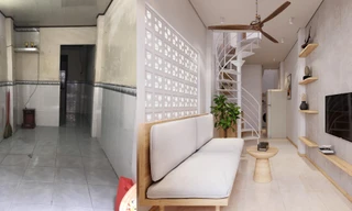 Nhà phố 18m2 sang, rộng sau khi cải tạo vài chi tiết