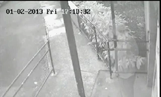 Xôn xao clip ‘bóng ma’ bị ghi hình