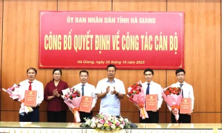 Điều động, bổ nhiệm cán bộ 9 tỉnh, thành