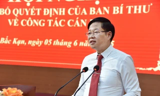 Công bố quyết định của Ban Bí thư về công tác cán bộ tại Bắc Kạn