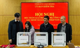 Cao Bằng xác minh tài sản, thu nhập của 44 cán bộ, công chức