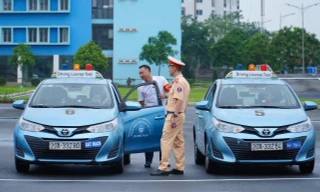 Lần đầu sát hạch, cấp giấy phép lái xe ở Công an tỉnh Thái Nguyên