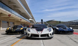 Siêu phẩm Ferrari FXX K Evo lần đầu tiên chạy ở trường đua