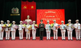 24 lãnh đạo công an cấp phòng, huyện ở Cao Bằng xin nghỉ hưu trước thời hạn